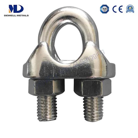 AISI316 AISI304 Stainless Steel Lifting Fitting Clamp Italian Type Wire Rope Clips - Image 4