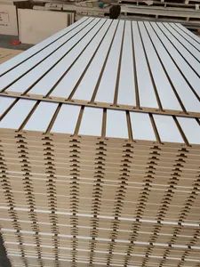 MDF Wave Board Designs for Wall Decoration Thickness 18mm Size 1220*2440mm Trademark JH WOOD HS Code 4412321090 Material Wood - Image 4