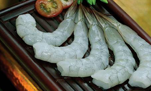 Frozen Raw Peeled and Deveined (PD), Tail-Off Vannamei Shrimp, IQF - Image 1