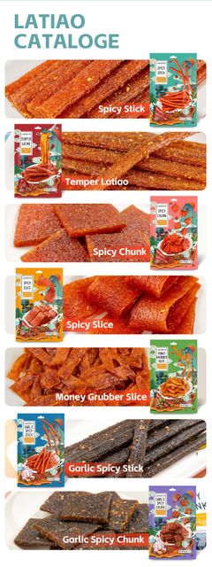 Chinese Snack Spicy 92g Halal Extra Spicy Strips - Image 2