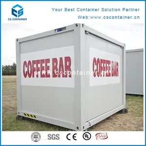 Flat Pack Container Shop/10FT Shop Container/Prefab Shop Warranty 2 Years Model NO. FC-Shop HS Code 9406900090 Material - Image 3