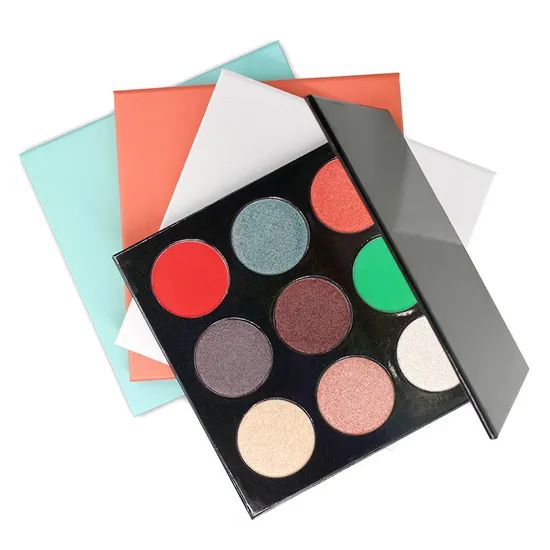 9-Color Magnetic Eyeshadow Private Label Cosmetics MOQ 300PCS Brand Qbeka Use on Beard Texture Serum Capacity 20ml Market Global - Image 2