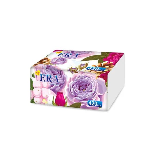Good Quality Virgin Wood Pulp Tissue Paper Softness Toilet Facial Tissue Paper - Image 2