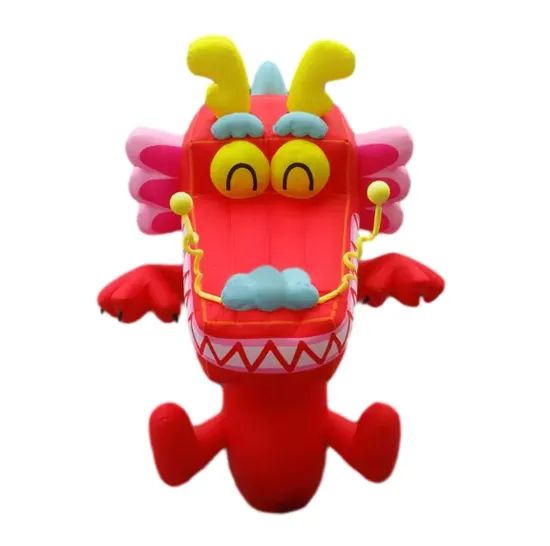 Customized Giant Spring Festival Inflatable Cartoon Red Dragon Mascot Inflatable Dragon Year Mascot - Image 6