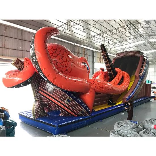 Kids Outdoor Obstacle Course Inflatable Theme Park Inflatable Land Playground - Image 3