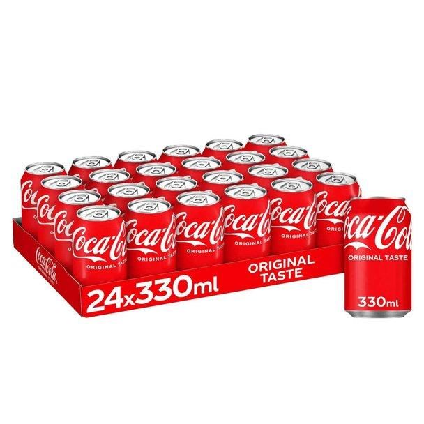 Original Coca Cola Soft Drink Can Pack 33cl Coca Cola 355ML Can Coca Cola 1L - Image 4