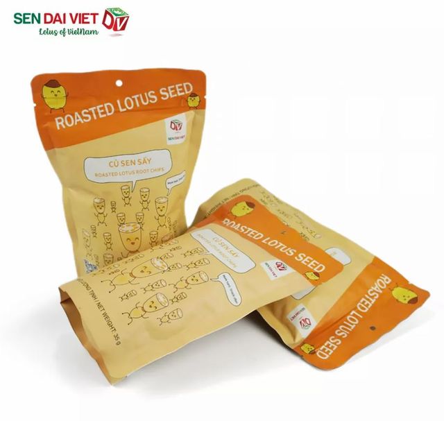 Ingredients Delicious Yummy HACCP Certified Bulk Price Supplier healthy snacks Roasted Lotus Root Chips - Image 4