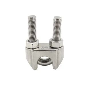 High Polished DIN741 Wire Rope Clip Rigging Hardware Fittings - Image 1