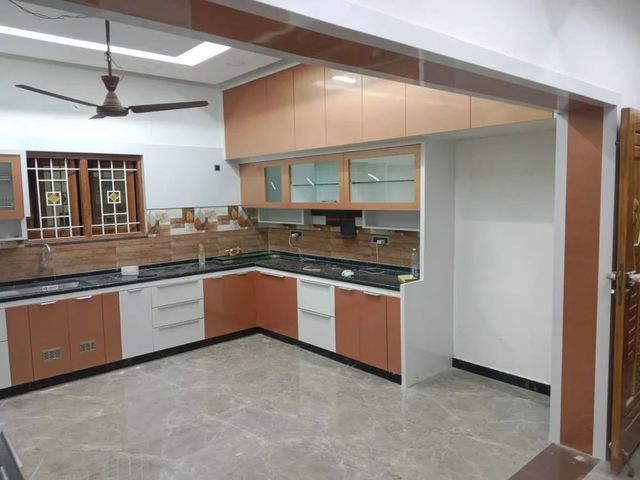 Modern Kitchen Design Service Material Wooden Appearance - Image 1