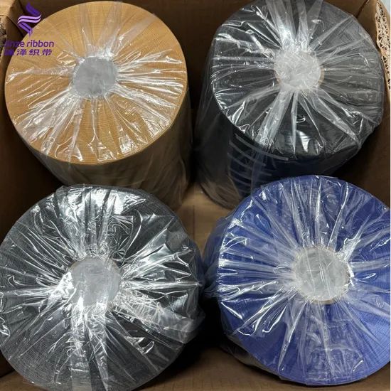 Promotional Custom Polyester 100mm 4inch Heat Transfer Printed Satin Ribbon Roll - Image 6
