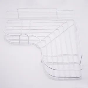 High Quality Bathroom Punch Free Corner Rack Storage Rack Corner Shower Shelf Accessories Storage Organizer Racks Wall - Image 5