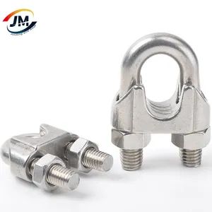 China Factory Electro Galvanized Malleable Wire Rope Clips En13411-5 DIN1142 - Image 3