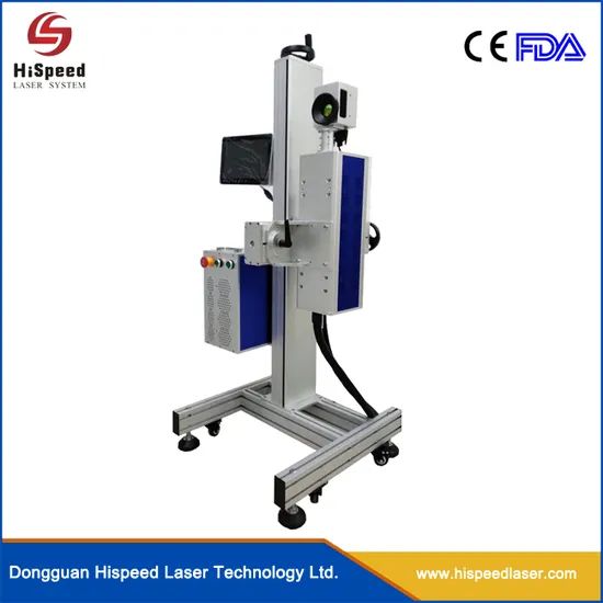 Professional Factory Production Line Application Flying Type Qr Code CO2 Laser Marking Machine for Coke Juice Jam Bottles - Image 5