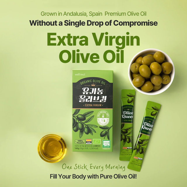 OliveQueen Organic Extra Virgin Olive Oil | Cold-Pressed natural Culinary Blend - Image 3