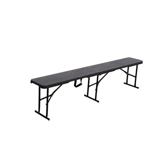 183cm Portable Long Outside Recycled Plastic Picnic Park Benches - Image 6