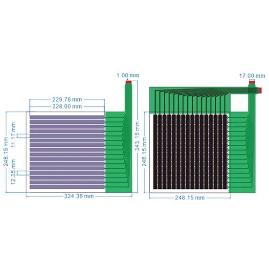 Matrix Fsr Array Force Sensor Pressure Map Gait Analysis Pressure Uniformity16*16 - Image 3