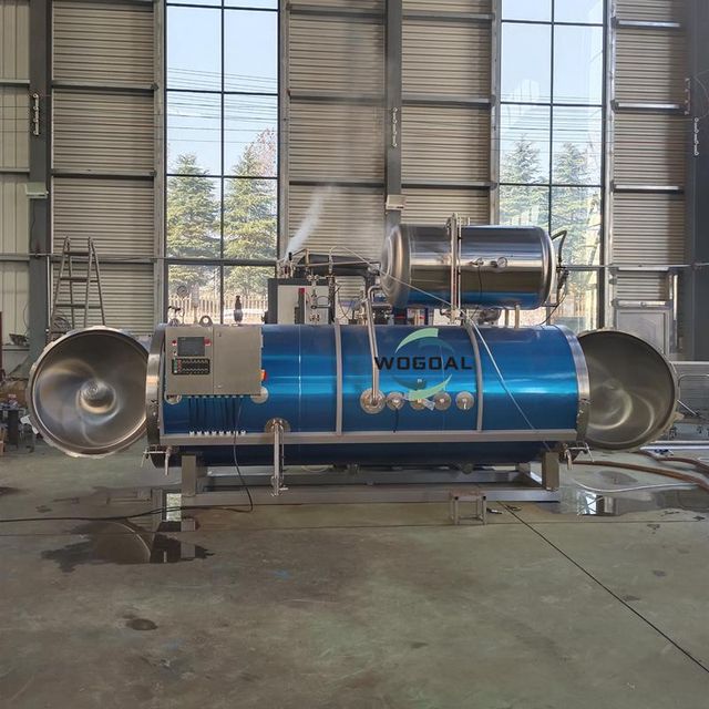 Single Layer Water Spray Retort Sterilizer Double Doors Autoclave for Canned Food - Image 4
