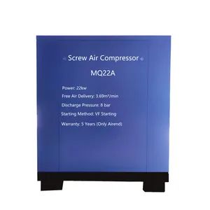 Silent Screw Scroll Air Compressor for Textile and Pharmacy Origin China Model NO. MQ Condition New Trademark Muqi Pressure 8-13bar - Image 1