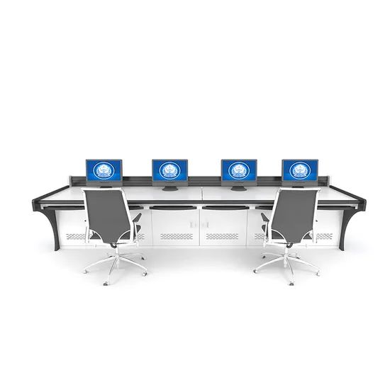 Modern Monitoring Tables Control Room Application Computer Work Desk Console - Image 6