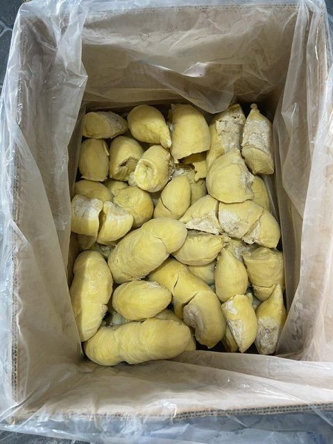 越南工厂直供:特级出口型【金枕头/Monthong】速冻榴莲果肉(支持OEM/定制) Organic Yes Origin Vietnam Type Frozen Durian Packaging 20kg Per Box (customizable) - Image 2