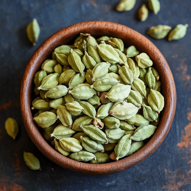 Green Natural Cardamom Granule AD Drying Process Single Herbs & Aromatic Spice Culinary Beverages For Sale - Image 5
