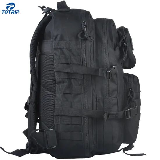 Molle Organizer Tactical Gym Backpack Size 23" Style Sport Color Black Origin China MOQ. 500 PCS Type Backpack HS Code 420212 - Image 2