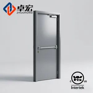 Galvanized 16# Frame Hollow Metal Commercial Doors - Image 3