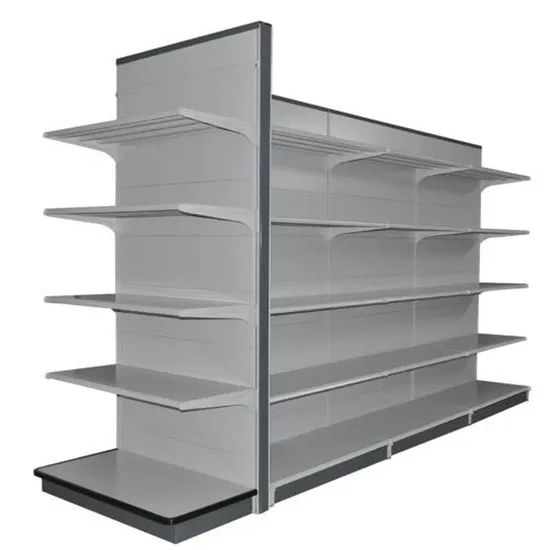 Metal Supermarket Display Shelf Store Equipment Gondola Grocery Retail Racks - Image 5