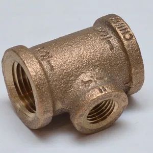 Factory Price Customized Compression Fittings for Plumbing Pipes Brass Tee - Image 4