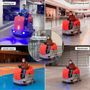 Commercial Ride-on Autonomous Cleaning Machine Electric Floor Scrubber - Image 6