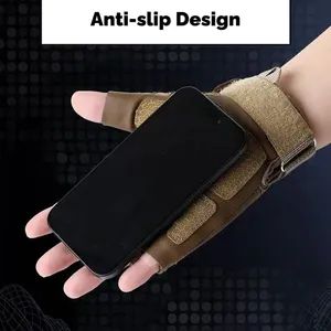 Premium Tactical Wear-Resistant Half-Finger Rock Climbing Durable Riding Gloves - Image 5