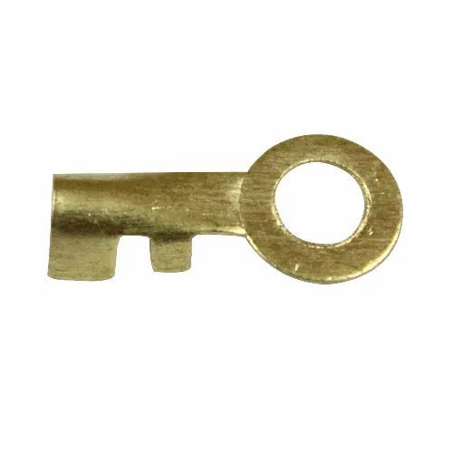 Brass Lug Size 49 Mm Shape Key Shaped Head Type Ring Head Finish Golden - Image 1