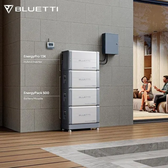 BLUETTI EP13K EnergyPro 13kW + 4 × EnergyPack 500 Batteries (19.2 kWh) Smart Home Backup System - Image 3