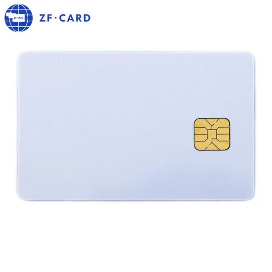 RFID Contact IC Cards 4428 Chip PVC Blank Smart Card - Image 1