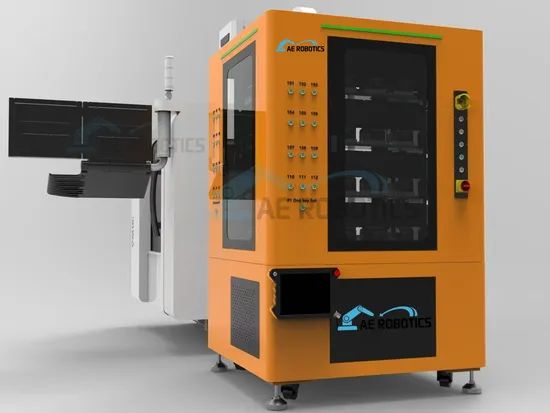 Safe & Mobile Automation: CNC Milling Machine Collaborative Robot Vise Tending Cell for Unmanned Production - Image 5