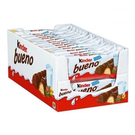 Wholesale Price Kinder Bueno Milk Hazelnut Chocolate Bars Features Gluten-Free Cocoa Content > 50 % - 70 % Sweetener Cane Sugar, Honey - Image 2