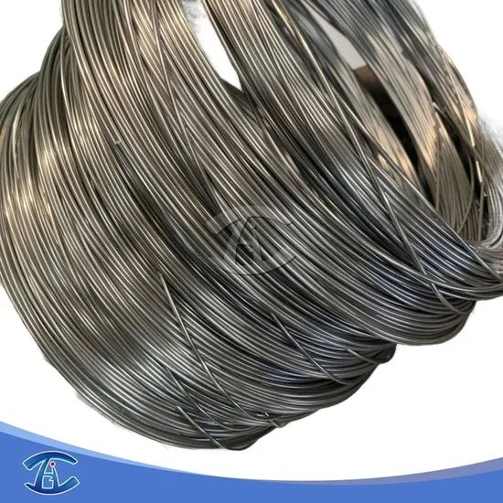Lightweight High Surface Finish OEM ODM Custom Purity Zirconium Metal Wire - Image 1