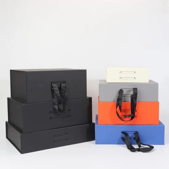 Custom Foam Black Cardboard Book Magnet Key Luxury Packaging Paper Box - Image 1