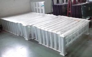 Conch PVC/UPVC Fencing Size 5.8meters Trademark CONCH HS Code 3925200000 Material Plastic Steel Pillar Distance - Image 1