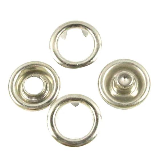 Hot Sale Metal Garment Accessories Prong Ring Snap Button - Image 3