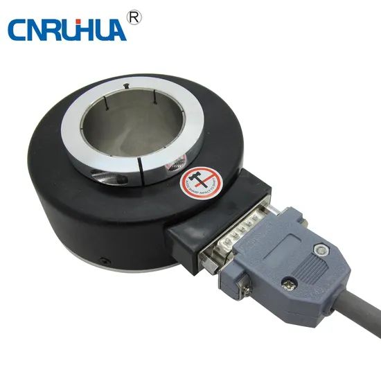 9040 100mm Hollow Shaft Rotary Encoder Package SMD Material Metal Brand Cnruihua Model NO. 9040 Origin Zhejiang Usage Speed - Image 4