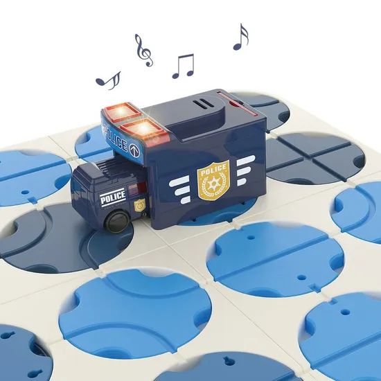 Amazon Educational Sound Light Slot Set Electric Car 34PCS DIY Track Maze Toys - Image 4