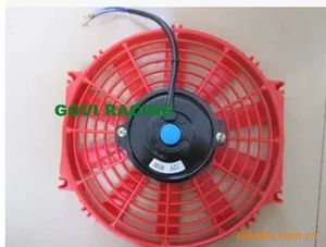 14inch 14inch Blue GV-F03 Tube-fin 82W 24V 2.5inch 9A Universal Car Radiator Fan - Image 3