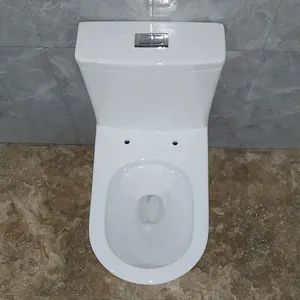 Small Size Eddy Siphonic One Piece Toilet New Design Bathroom CE Wc Commode - Image 5