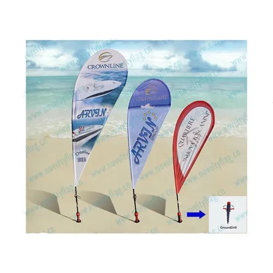 Custom Flying Beach Flags and Banners - Image 5