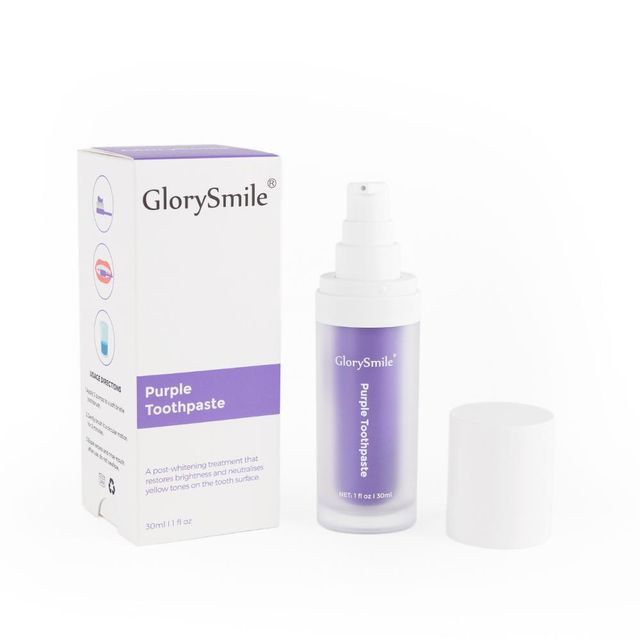 Wholesale Teeth Whitening Toothpaste 30ml Purple Teeth Whitening Toothpaste Private Label - Image 4