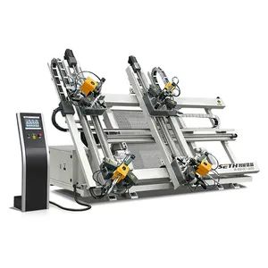 CNC Corner Crimping Combining Machine Single Head for Aluminum Window & Door Making Machine - Image 4