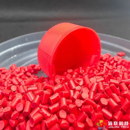 High-Quality Red Masterbatch for Durable Plastic Bottle Caps Origin China Content Custom Trademark Jolink Model NO. - Image 6