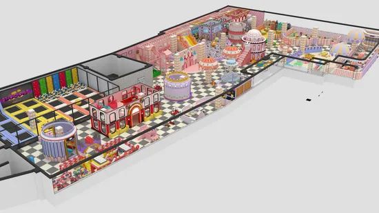 Premium Ninja Course Trampoline Park Equipment - Image 5
