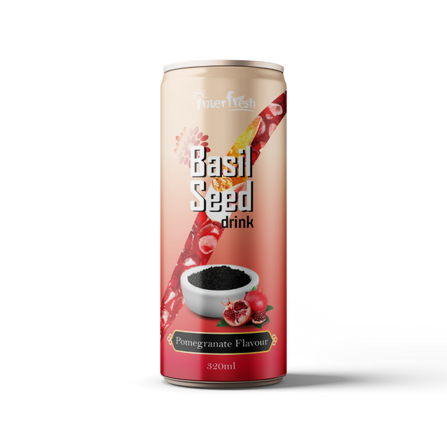 320ml Interfresh Basil Seed Drink Lychee flavour Shelf Life 24 Month Packaging Aluminum Can Place of Origin Viet Nam Storage Type Keep Dry In - Image 3